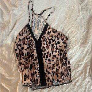 Leopard Print Women's Top